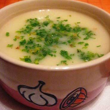 Рецепт белого супа
