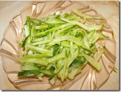 Салат из пекинской капусты рецепт-огурецы