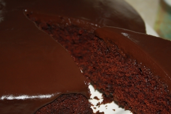 Очень шоколадный пирог по-домашнему
