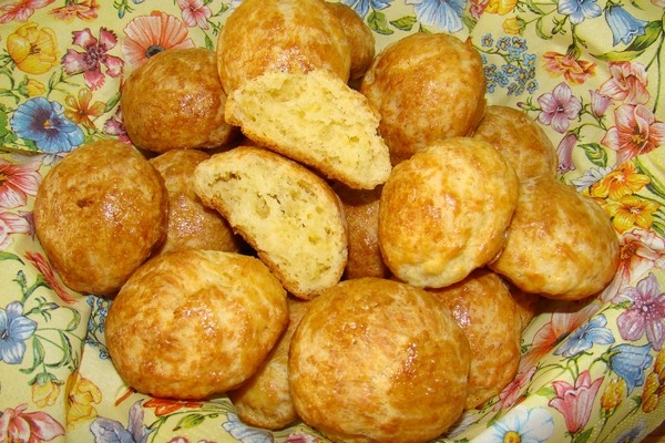 Мини-булочки с чесноком и сыром